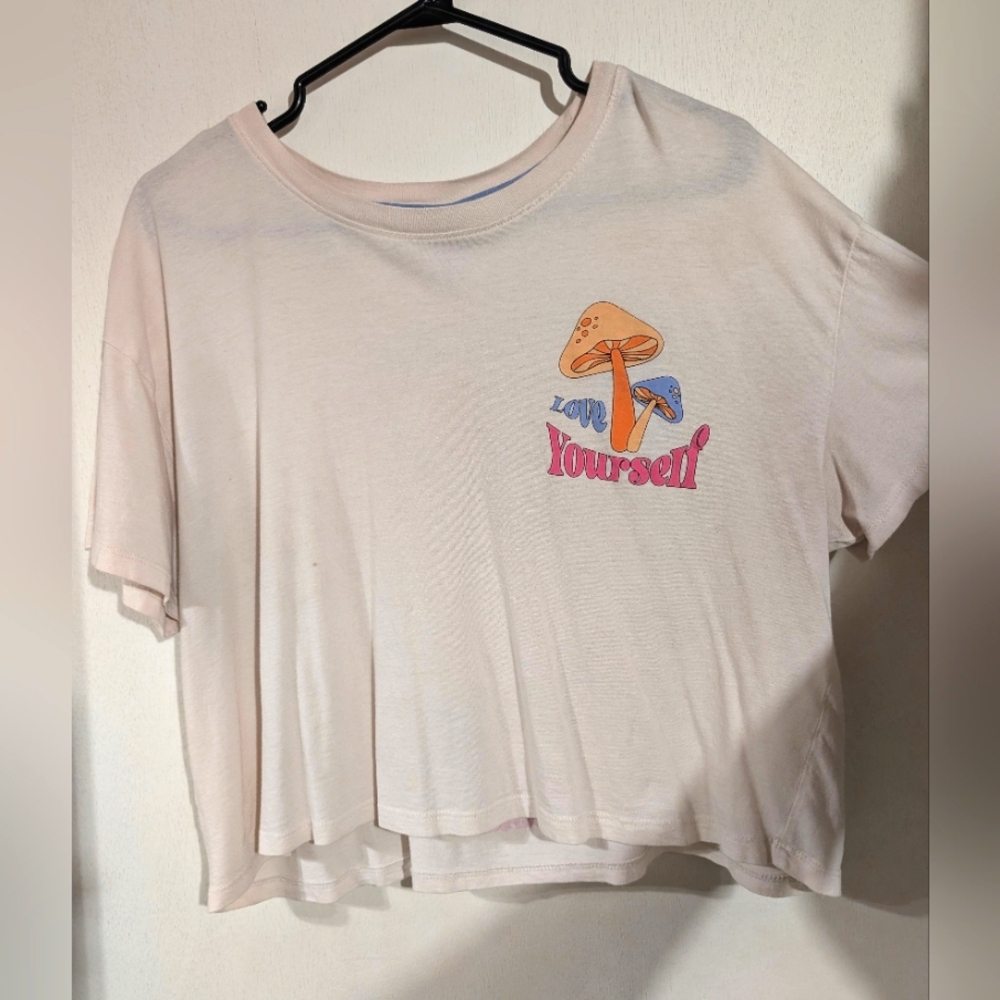 NOBO Cream Crop Tee 'You Are Magical' - Picture 3 of 5